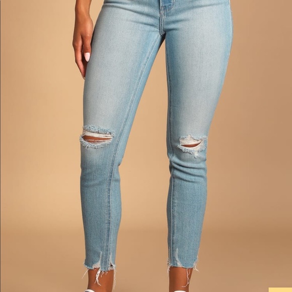 High rise skinny jeans - Picture 2 of 6